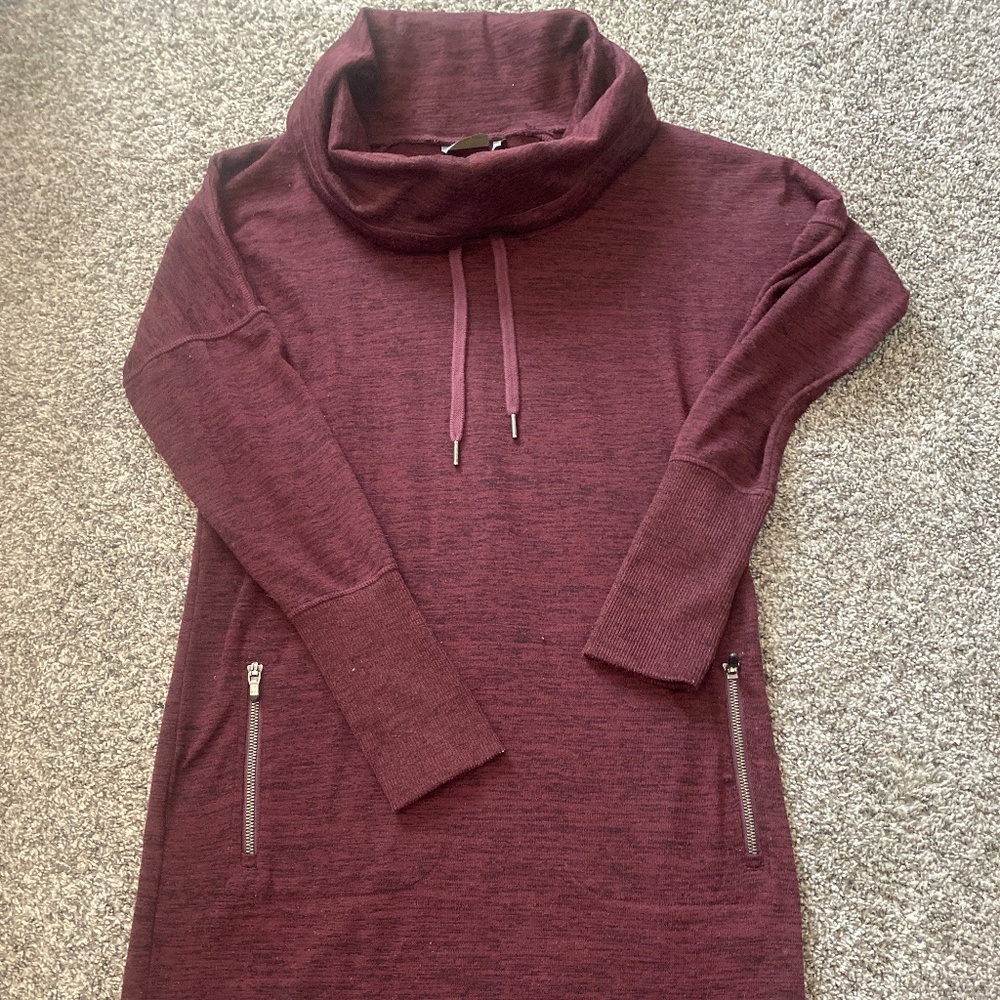 Athlete sweatshirt dress size small